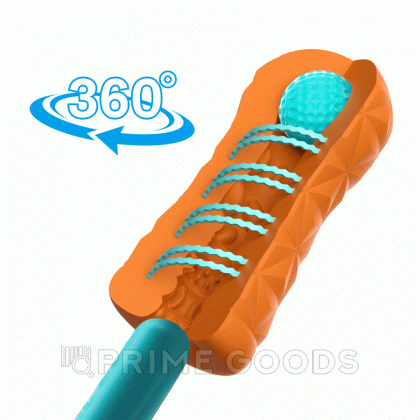 Компактный мастурбатор с внутренним стимулятором Victoria cheney от sex shop primegoods фото 2