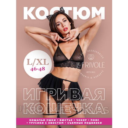 Костюм Игривой кошечки, L/XL от sex shop primegoods фото 2