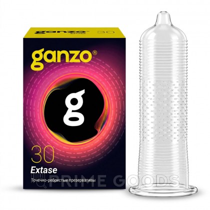 Презервативы GANZO EXTASE, точечно-ребристые, 30 шт от sex shop primegoods