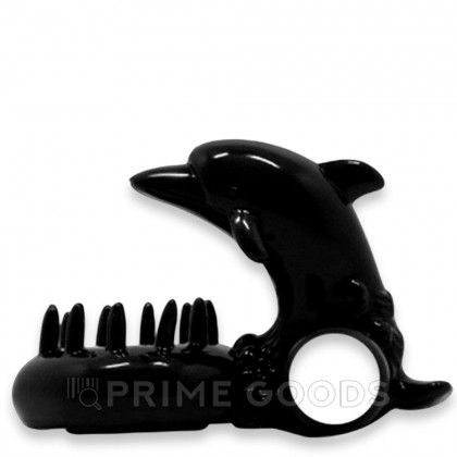 Эрекционное виброкольцо Sweet Ring дельфин от sex shop primegoods