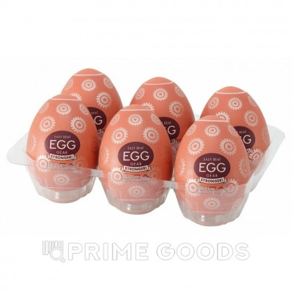 Мастурбатор-яйцо Tenga Egg Gear от sex shop primegoods фото 2