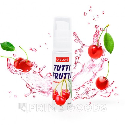 Лубрикант-гель оральный Tutti-Frutti OraLove, вишня, 30 г   от sex shop primegoods фото 2