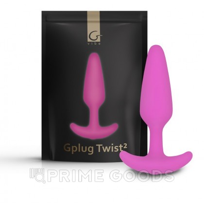 Gvibe Gplug XS Raspberry самая маленькая управляемая вибропробка, 7х2 см от sex shop primegoods фото 9