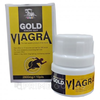 Возбуждающее средство для мужчин Viagra Gold Strong Man, 10 табл. от sex shop primegoods фото 6