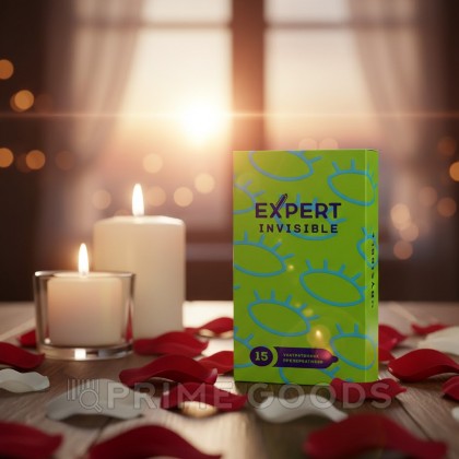 Презервативы EXPERT INVISIBLE № 12+3 (особо тонкие), 12+3 шт. от sex shop primegoods фото 2