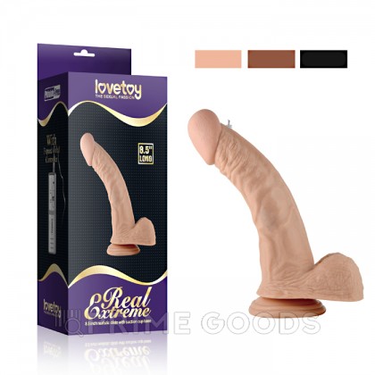 Фаллоимитатор Lovetoy (22×4,5 см) на присоске от sex shop primegoods