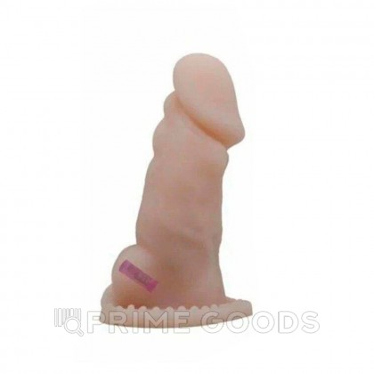 Насадка на пенис от Baile с вибрацией, светлый телесный (13,3×3,5 см) от sex shop primegoods фото 2