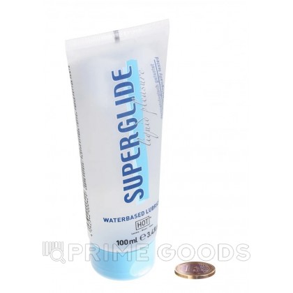 Лубрикант на водной основе SUPERGLIDE WATERBASED LUBRICANT 100 мл. от sex shop primegoods фото 4