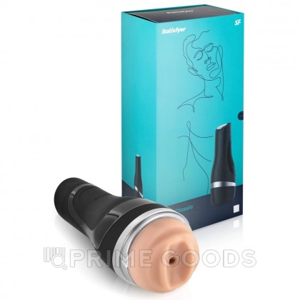 Мастурбатор Satisfyer Men Classic silver от sex shop primegoods фото 2
