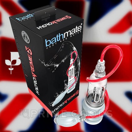Гидропомпа BATHMATE - HYDROXTREME-5 CRYSTAL, прозрачный от sex shop primegoods фото 9