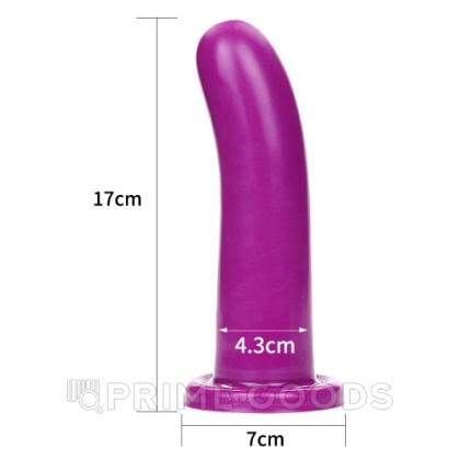 Фаллоимитатор Lovetoy Holy Dong (17×4,3 см), фиолетовый от sex shop primegoods фото 3