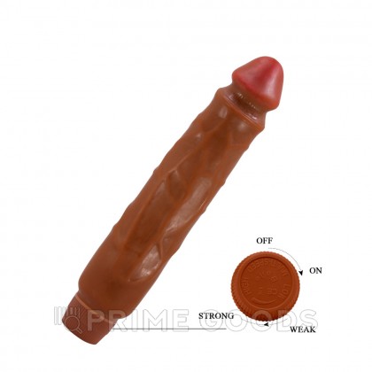 Реалистичный вибратор Jack мультискоростной, 26 см от sex shop primegoods фото 4