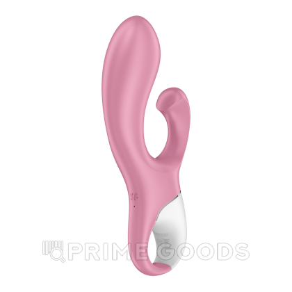 Вибратор-кролик Air pump bunny 2 Satisfyer розовый от sex shop primegoods фото 3