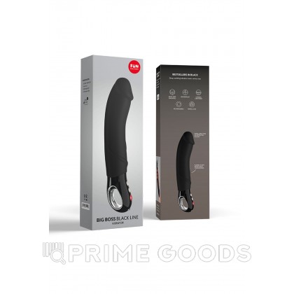 Вибратор XL Big Boss от Fun Factory (черный) от sex shop primegoods фото 5