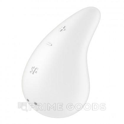 Клиторальный мини-вибратор Satisfyer Dew Drop белый от sex shop primegoods