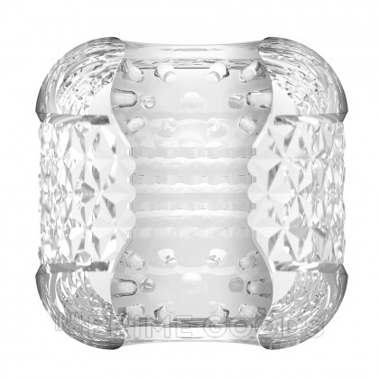 Мастурбатор с текстурированным каналом Cole прозрачный от sex shop primegoods фото 5