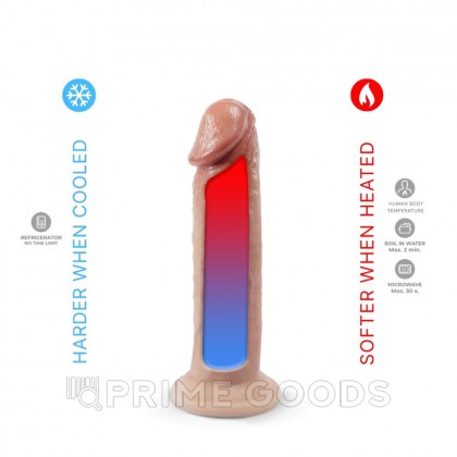 Реалистичный фаллоимитатор SilexD Real Skin Model 2 (17,2*4,1) от sex shop primegoods фото 2
