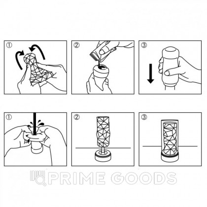 TENGA 3D Мастурбатор Spiral от sex shop primegoods фото 9