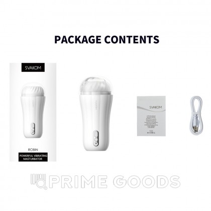 Мастурбатор Robin с вибрацией Svakom от sex shop primegoods фото 7