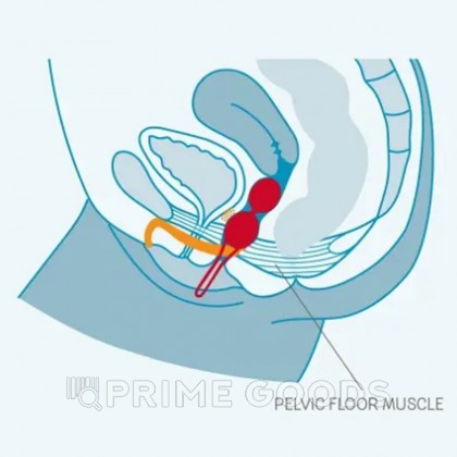 Вагинальные шарики Fun factory SMARTBALLS DUO, черно-серые от sex shop primegoods фото 2