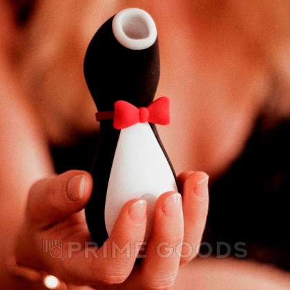 Массажер клитора Satisfyer Pro Penguin NG, черный от sex shop primegoods фото 5