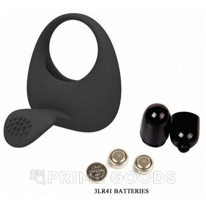 Эрекционное виброкольцо с дополнительной стимуляцией от sex shop primegoods фото 4
