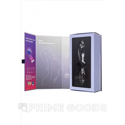 Стеклянный фаллоимитатор Satisfyer Dazzling Crystal (18,2×3,6 см) прозрачный от sex shop primegoods фото 2