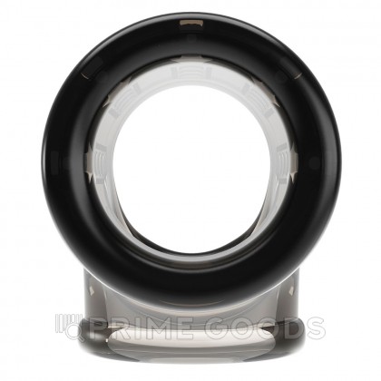 Насадка на пенис и мошонку Pretty love, серая от sex shop primegoods фото 2