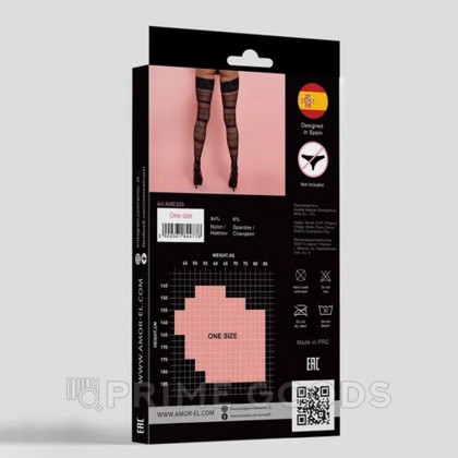 Ажурные чулки Orse S/L от sex shop primegoods фото 3