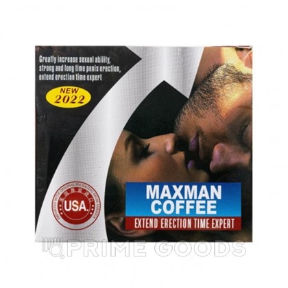 Возбуждающий кофе для мужчин Maxman coffee (1 шт.) от sex shop primegoods