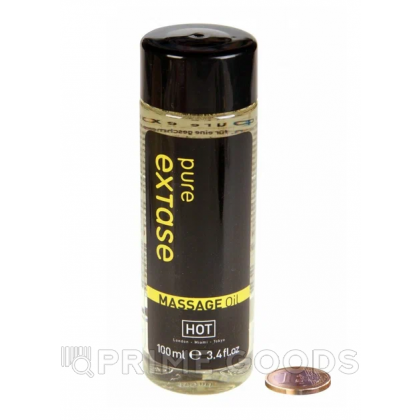 Массажное масло для тела Extase pure, 100 мл от sex shop primegoods фото 3