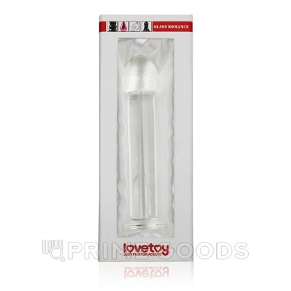 Стеклянный фаллоимитатор Lovetoy Glass Romance (16×3,5 см) от sex shop primegoods фото 2