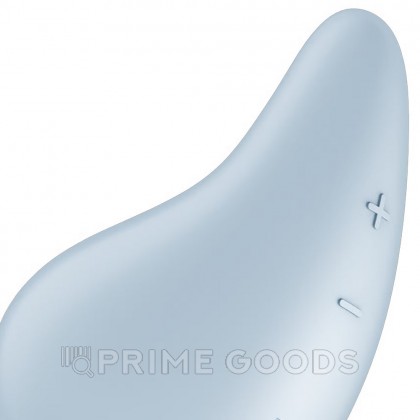 Клиторальный мини-вибратор Satisfyer Dew Drop голубой от sex shop primegoods фото 3