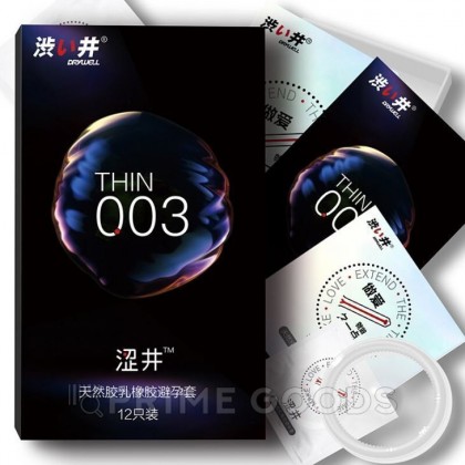 Ультратонкие презервативы DryWell 0,03 мм., латекс, 12 шт. от sex shop primegoods фото 8