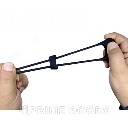 Эрекционное кольцо с фиксацией и вибрацией Curitis от sex shop primegoods фото 10