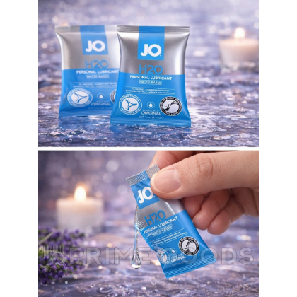 Лубрикант на водной основе JO H2O Original, 5 мл от sex shop primegoods фото 3