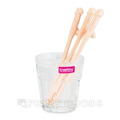 Трубочки для коктейлей в виде фаллоса (9 шт) от sex shop primegoods фото 5