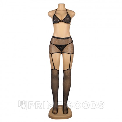 Бодисетка со стразами Diamond (2XL-4XL) от sex shop primegoods фото 4