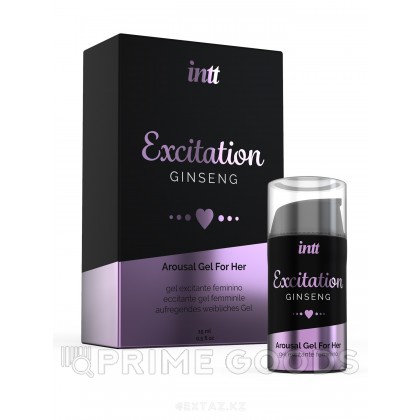 Intt Excitation - возбуждающий гель с женьшенем для женщин, 15 мл от sex shop primegoods фото 2