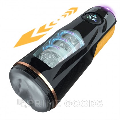 Автоматический мастурбатор с функцией ротации и вращения от sex shop primegoods фото 7