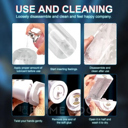 Автоматический мастурбатор New Knight от sex shop primegoods фото 8