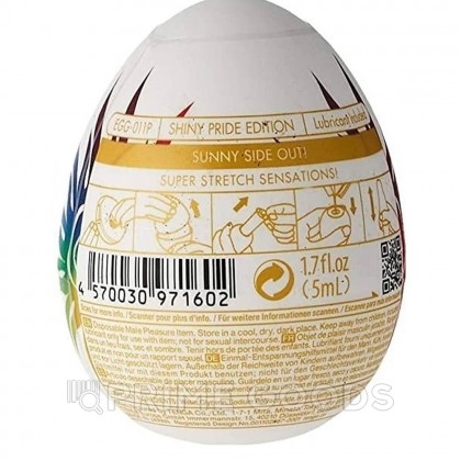 TENGA Egg Мастурбатор яйцо Shiny Pride Edition от sex shop primegoods фото 5