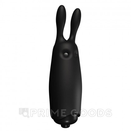 Карманный вибратор-кролик Rabbit Adrien Lastic черный от sex shop primegoods фото 3