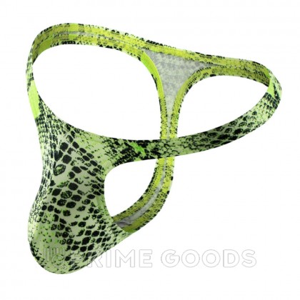 Мужские стринги Snakeskin (XL) от sex shop primegoods фото 5