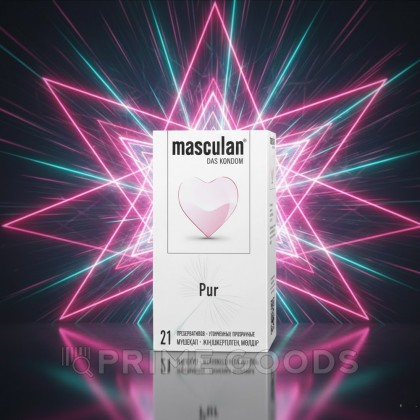 Презерватив Masculan Pur (утонченные прозрачные) 21 шт. от sex shop primegoods фото 3