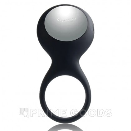 Эрекционное виброкольцо Tyler черный от SVAKOM от sex shop primegoods