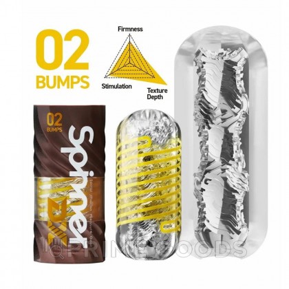 Мастурбатор Tenga Spinner DX 02 BUMPS от sex shop primegoods фото 4