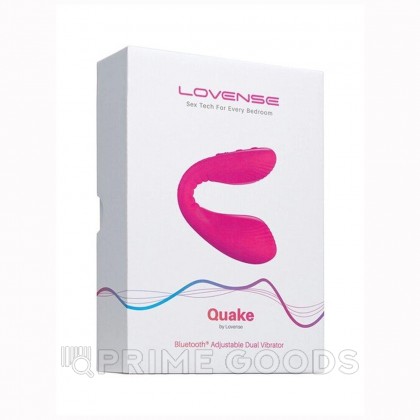 Двойной смарт-вибратор Lovense Dolce (ранее Quake) от sex shop primegoods фото 7