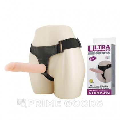 Страпон-реалистик гнущийся (22,5×4,5 см) от sex shop primegoods