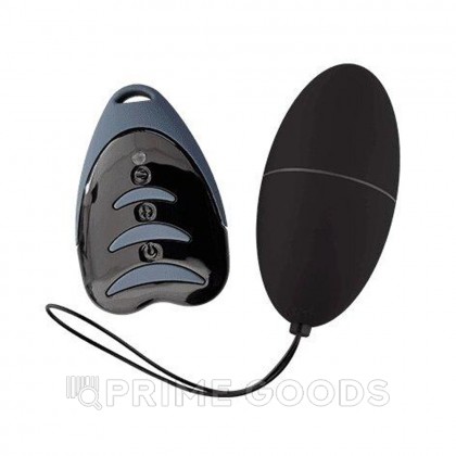 Виброяйцо Alive Magic Egg с пультом ДУ, черный  от sex shop primegoods